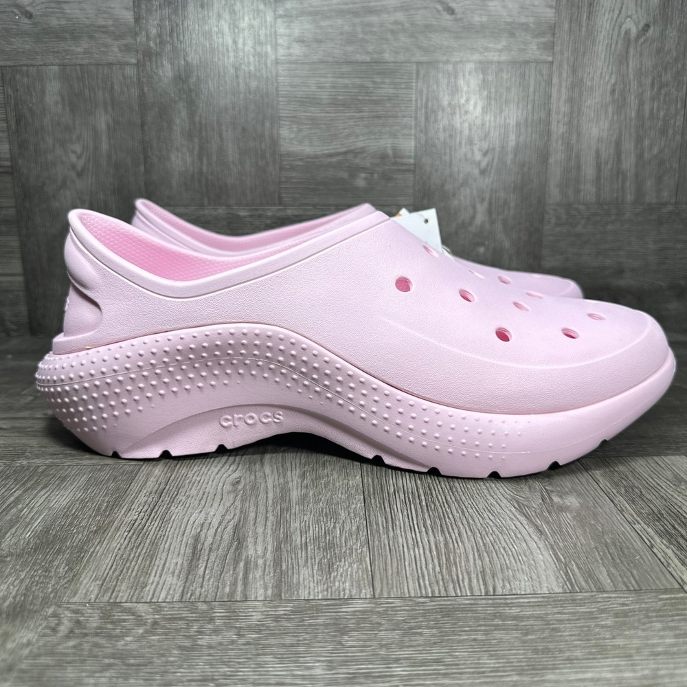 Crocs Dylan Clog Mens 12 Pink Brand New Slip On Comfort Mules NEW